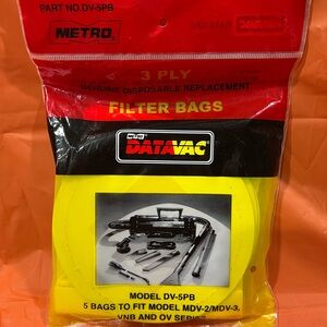 Metro DataVac Genuine Filter Bags